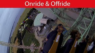 HansaPark  Der Schwur des Kärnan Hyper Coaster  Onride amp Offride POV [upl. by Dotti]