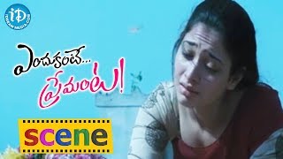 Endukante Premanta Movie Emotional Scene  Tamannaah  A Karunakaran G V Prakash Kumar iDream [upl. by Brine]