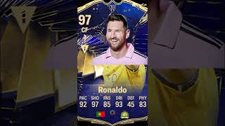 Ronaldo and messi toty card [upl. by Combs975]