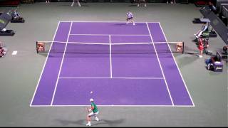 Tomas Berdych vs Robin Soderling HD Hot shot [upl. by Htebzile]