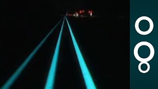 Smart Glowing and Artistic Highway in Netherlands  HiTech [upl. by Nyved486]