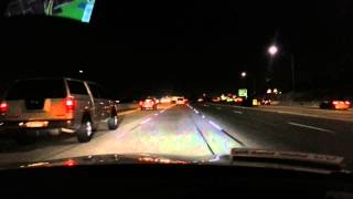 2014 Infiniti Q50 Driving on Freeway [upl. by Atiluap986]