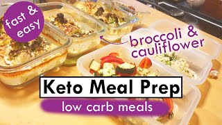 45 Minutes KETO Batch Cooking And Meal Prep  How I plan My Week As An Alternate Day Faster [upl. by Obala704]