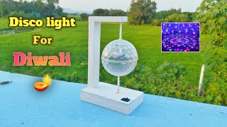 How To Make Diwali Disco Dj Light 🔥🔥 DJ light kaise banaye disco light makingdecoration light [upl. by Nevag]