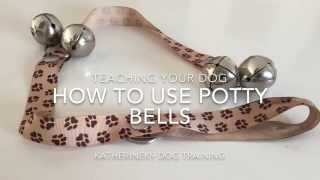 How To Teach Your Dog To Use Potty Bells [upl. by Ainevul]