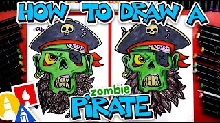 How To Draw A Zombie Pirate [upl. by Souvaine]