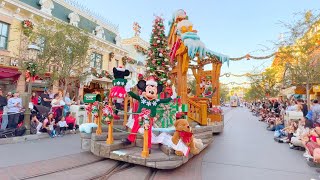 4K FULL Christmas Fantasy Parade 2023 at Disneyland Park  Holidays at Disneyland [upl. by Bury]