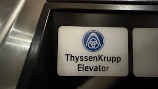 Dover ThyssenKrupp Impulse Hydraulic Elevator  Zehrs  Stanley Park Mall  Kitchener ON [upl. by Idnahc]