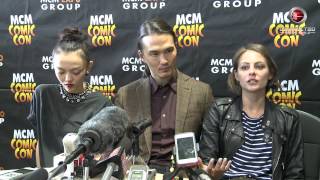 Rila Fukushima and Karl Yune MCM Buzz stage Episode 14  MCM London Comic Con [upl. by Sumer334]