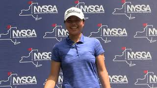 INTERVIEW Hear from Sophia Li After Round 1 of the 2024 NYS Girls Junior [upl. by Him390]