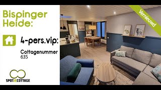 Spot je cottage  4 persoons vernieuwde vip cottage 635  Center Parcs Bispinger Heide [upl. by Hgielram]