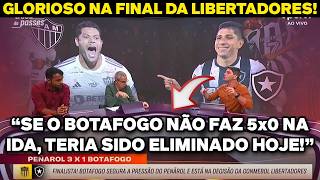 IMPRENSA DEBATE A CLASSIFICAÇÃO DO BOTAFOGO PARA A FINAL DA LIBERTADORES 2024 [upl. by Gorrono]