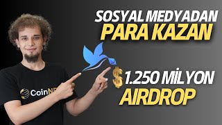 Twitter Kullanarak Para Kazan  PostTech DEV Airdrop [upl. by Nwahsiek]