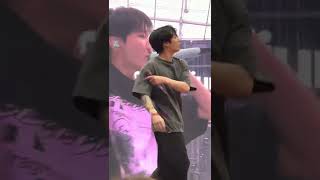 JK during IDOL Soundcheck BTS PTD Las Vegas Day 3  220415 [upl. by Vida438]