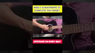 Upstroke Strum – Day 2 shorts guitar trendingdance [upl. by Ardnac]