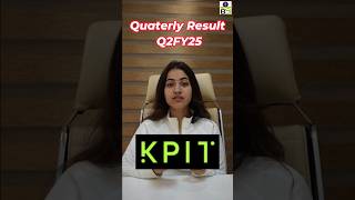 KPIT Technologies Announced Their Q2FY25 Result shortsfeed q2fy25result kpittechnologies BM [upl. by Anomis]