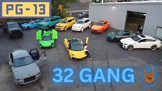 CJ ON 32’S RELEASES 32 GANG MOVIE [upl. by Esilrahc]