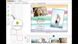 Come creare un fotolibro online con Photocity [upl. by Janette]