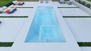 Así se ve instalada una piscina X7 de Xpools [upl. by Yrek]