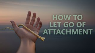 How to LET GO of Attachments [upl. by Marlene]