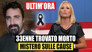 CHI LHA VISTO TROVATO MORTO IL 33ENNE SCOMPARSO DA SETTEMBRE GIALLO SULLE CAUSE [upl. by Annaor]