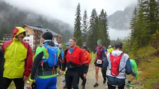 20170916 DreiZinnenLauf Abbruch bei TalschlussHütte [upl. by Hough]