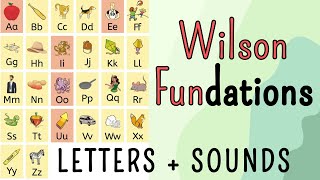 Wilson FUNdations Letters  Sound Practice  ESL CLASS FOR YOU [upl. by Lhadnek]