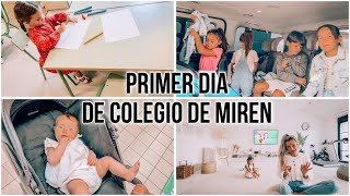 VLOG como los de antañoREAL y NATURAL PRIMER DIA de COLEGIO de Miren su REACCIÓN AD SMIGHTIES [upl. by Enael]