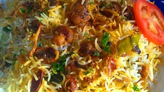 Weekend Special Mushroom Dum Biryani  Easy Mushroom Biryani  Indian Tadka [upl. by Yellhsa]