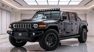 NEW KING2026  Humvee Military Pickup Truck The Ultimate OffRoad Beast [upl. by Starlin]