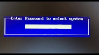 حل مشكلة كلمة سر البيوس BIOS Password Reset [upl. by Adnanref]