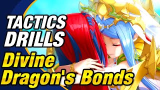 Fire Emblem Heroes  1 ORB Tactics Drills Skill Studies 222 Divine Dragons Bonds FEH [upl. by Ayiotal249]