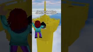 Tricks in Roblox Doomspire Brickbattle capcut roblox [upl. by Shererd946]