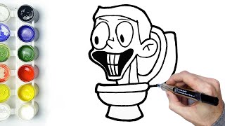 Como dibujar a Skibidi Toilet 73 part 2  How to draw a Skibidi Toilet 73 part 2 [upl. by Aydni720]