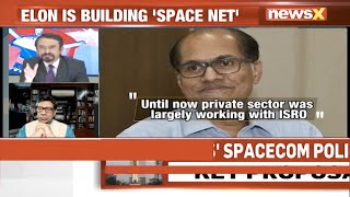 Indias Space PolicyMy Interview on NEWS X [upl. by Milissa]