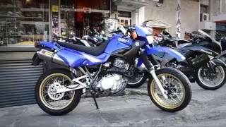 Yamaha XT600E Akrapovic Sound Exhaust SM extremepsgr [upl. by Thedric597]