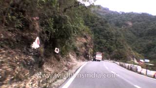 Driving from Mussoorie to Dehradun [upl. by Assela]