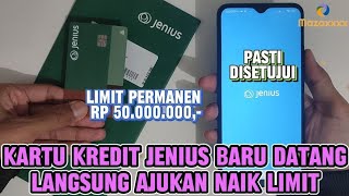 Cara Naik Limit Permanen Kartu Kredit Bank Jenius  BTPN [upl. by Nnilsia]