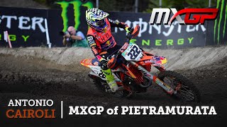 Last Grand Prix Victory of Antonio Cairoli  MXGP of Pietramurata 2021  MXGP MXGP Motocross [upl. by Tanny]