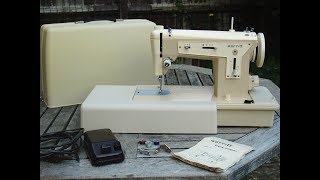 Singer Merritt 187 sewing machine [upl. by Ebonee]