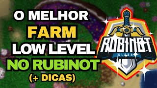 O MELHOR JEITO DE FARMAR LOW LEVEL NO RUBINOT  DICAS UTEIS [upl. by Rudolfo]