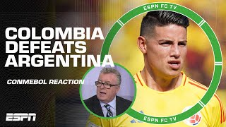 Colombia vs Argentina Reaction Steve Nicol LOVES watching CONMEBOL 🍿  ESPN FC [upl. by Celtic]