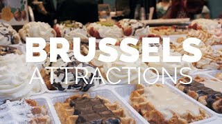 10 Top Tourist Attractions in Brussels  Travel Video [upl. by Nrubua]