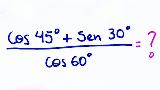 😱 Expressão Trigonométrica com Seno Cosseno e Tangente matematicoteca [upl. by Donavon]