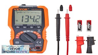 VEVOR Digital Multimeter 4000 Counts Multimeter Tester DC AC Voltmeter NCV Ohm Review [upl. by Marra]