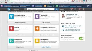 How To Add Credentials To Your LinkedIn Profile [upl. by Arymat]