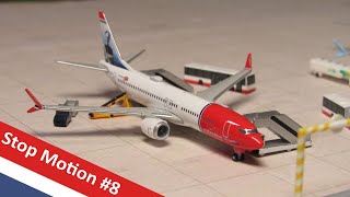 1500 European airport stop motion 8 [upl. by Elpmid]