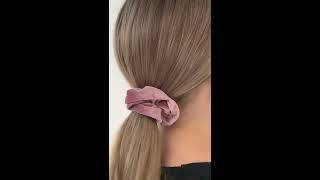 How to wear scrunchies  Marcez [upl. by Hunsinger]