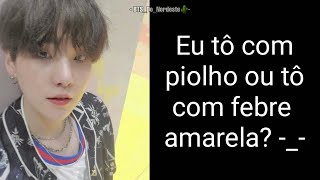 LIGAÇÃO BTS EM Yoongi Ta Com Piolho [upl. by Htebzil358]