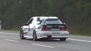 MercedesBenz 190E 25 16V EVO II  In action on the Nürburgring [upl. by Nottus767]